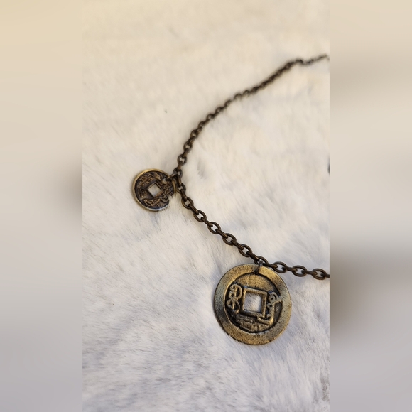 Vintage Asian Inspired Necklace and Earrings - Picture 7 of 8